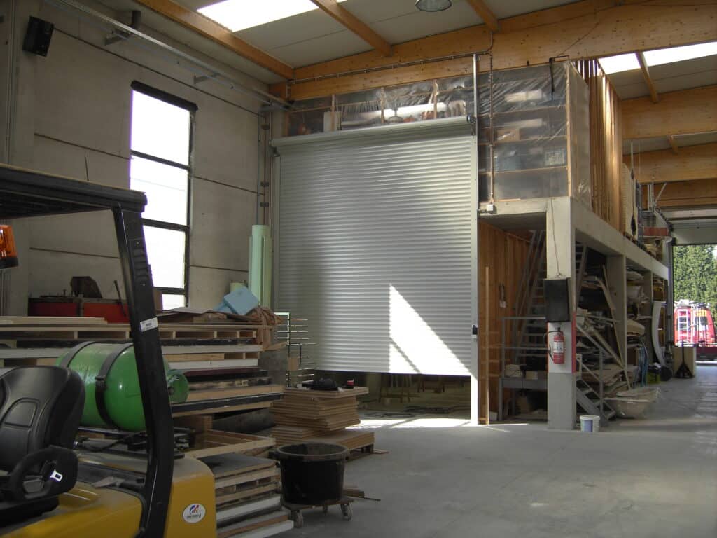 industriële rolpoort voor magazijn lochristi