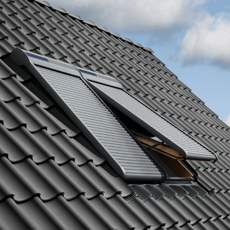 Rolluiken voor velux dakramen bij Baert in Lochristi